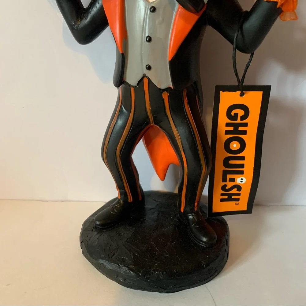 NWT. Ghoulish Bethany Lowe Style Halloween Pumpkin Man 12